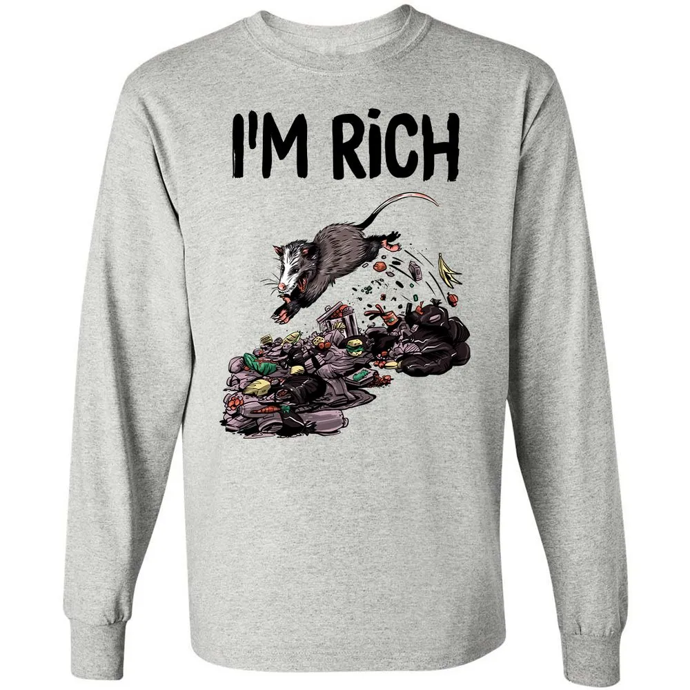 Long Sleeve T-Shirt - KTV3M69T - Ash - 5