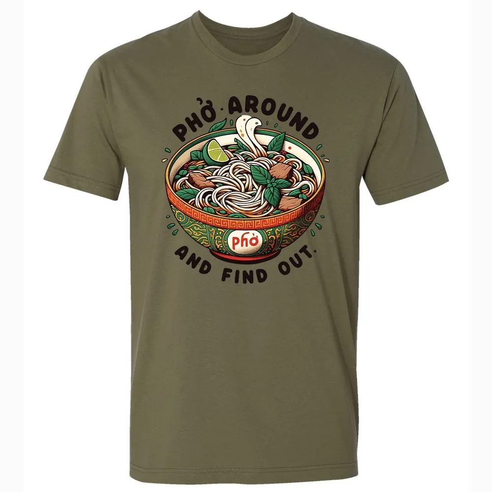 Premium Unisex T-Shirt - W84W6UV3 - Military Green - 5