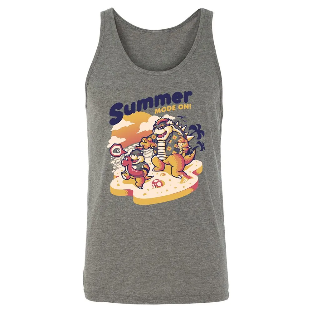 Unisex Jersey Tank - 1Z3ZB1DA - Grey Triblend - 2