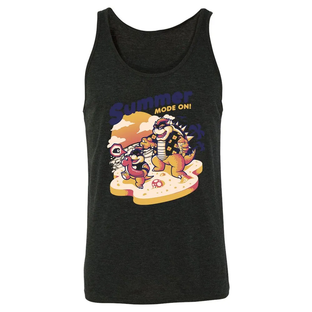 Unisex Jersey Tank - 1Z3ZB1DA - Charcoal Black Triblend - 5