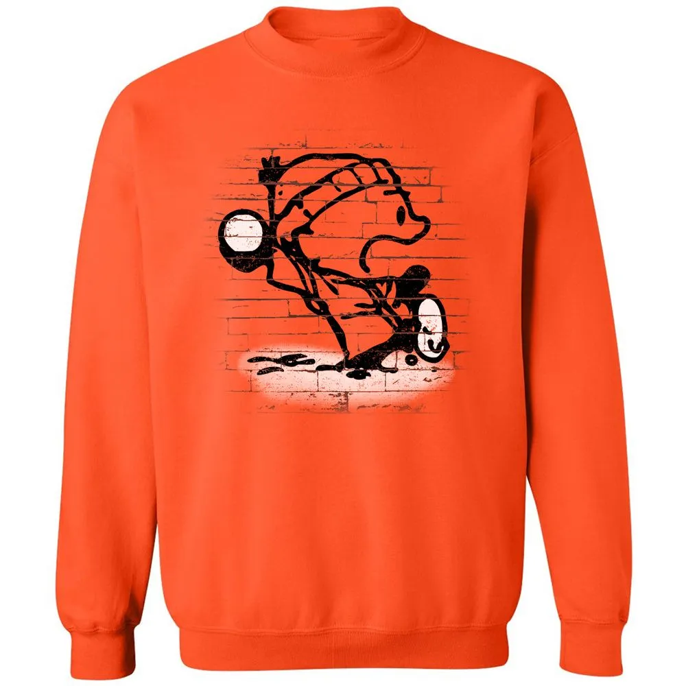 Classic Unisex Sweatshirt - 3CTM1ZQ5 - Orange - 10