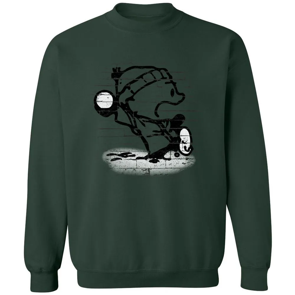 Classic Unisex Sweatshirt - 3CTM1ZQ5 - Forest Green - 4