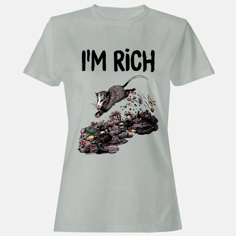 Women's T-Shirt - 1MEW93ZV - Ash - 2