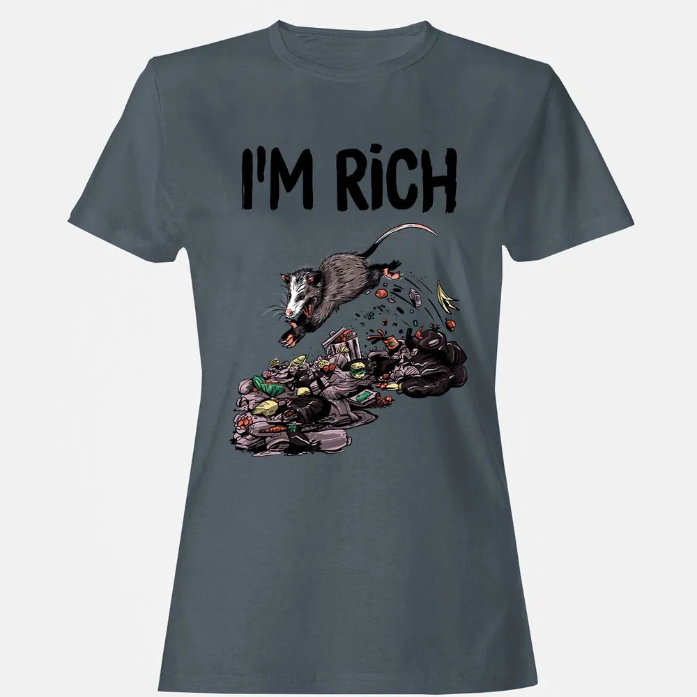 Women's T-Shirt - 1MEW93ZV - Charcoal - 3
