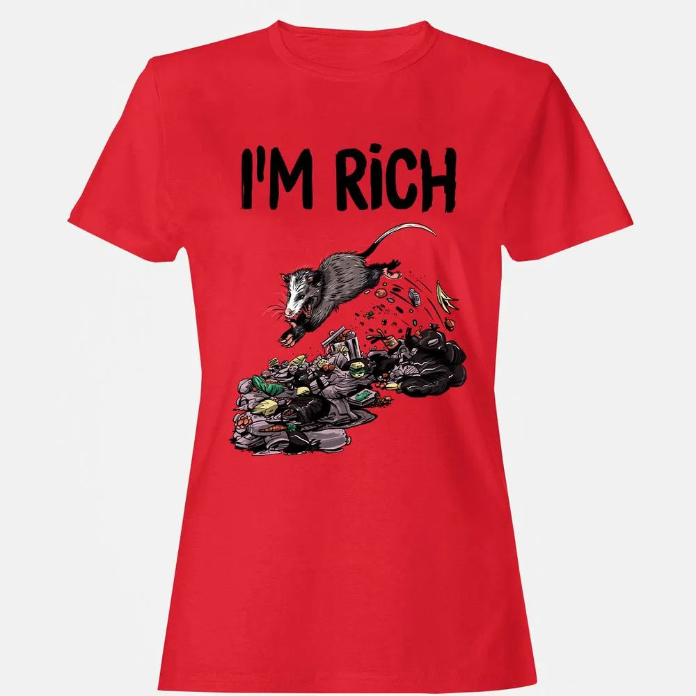 Women's T-Shirt - 1MEW93ZV - Red - 13