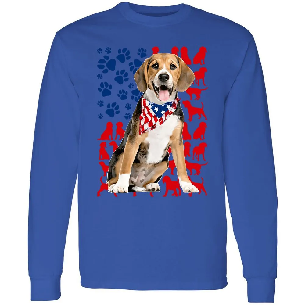 Long Sleeve T-Shirt - ALEVVJUZ - Royal - 4
