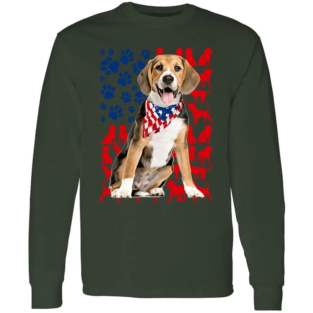Long Sleeve T-Shirt - ALEVVJUZ - Forest Green - 8