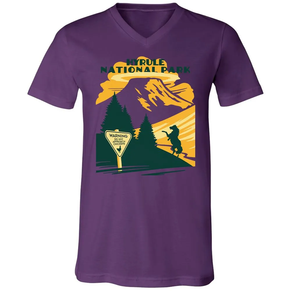 Unisex V-Neck T-Shirt - ALV62TZ1 - Team Purple - 2