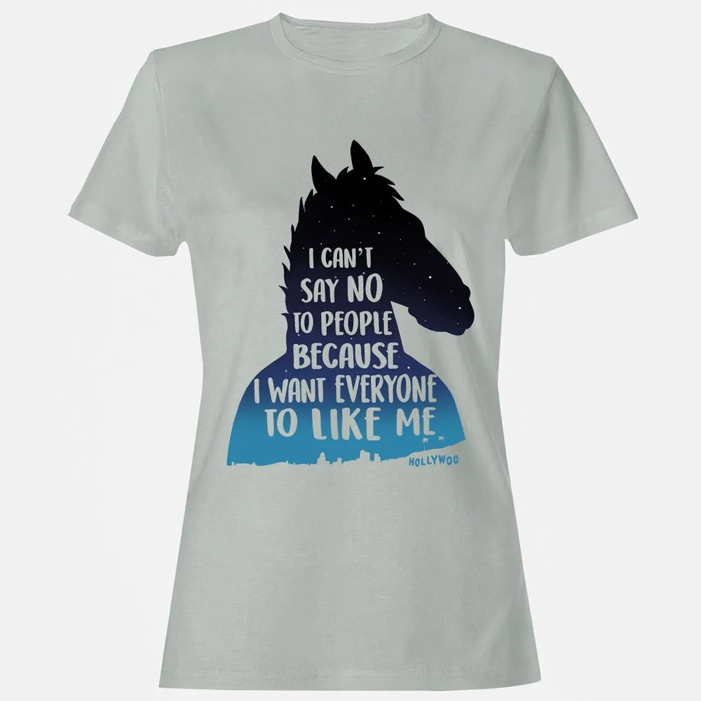 Women's T-Shirt - QAMES5GT - Ash - 2