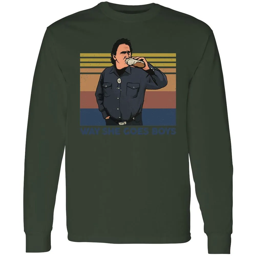 Long Sleeve T-Shirt - FPKDXU5M - Forest Green - 8