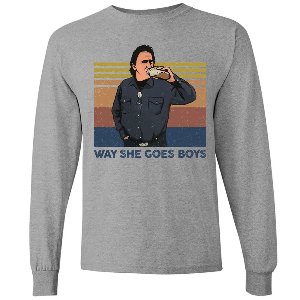 Long Sleeve T-Shirt - FPKDXU5M - Graphite Heather - 6