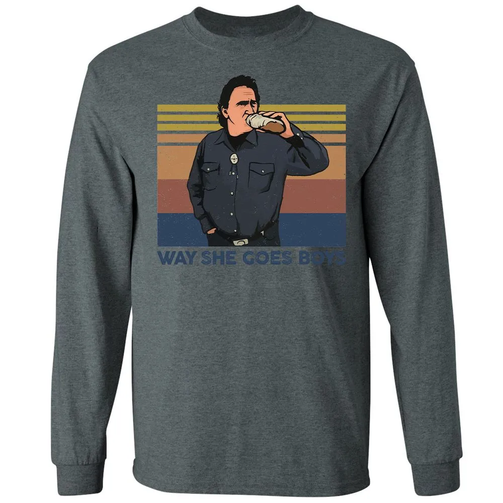 Long Sleeve T-Shirt - FPKDXU5M - Dark Heather - 15