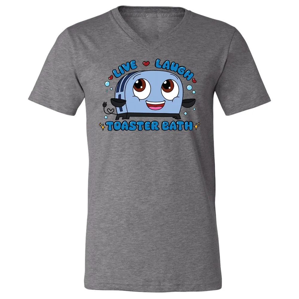 Unisex V-Neck T-Shirt - 5X5VWN5K - Deep Heather - 13