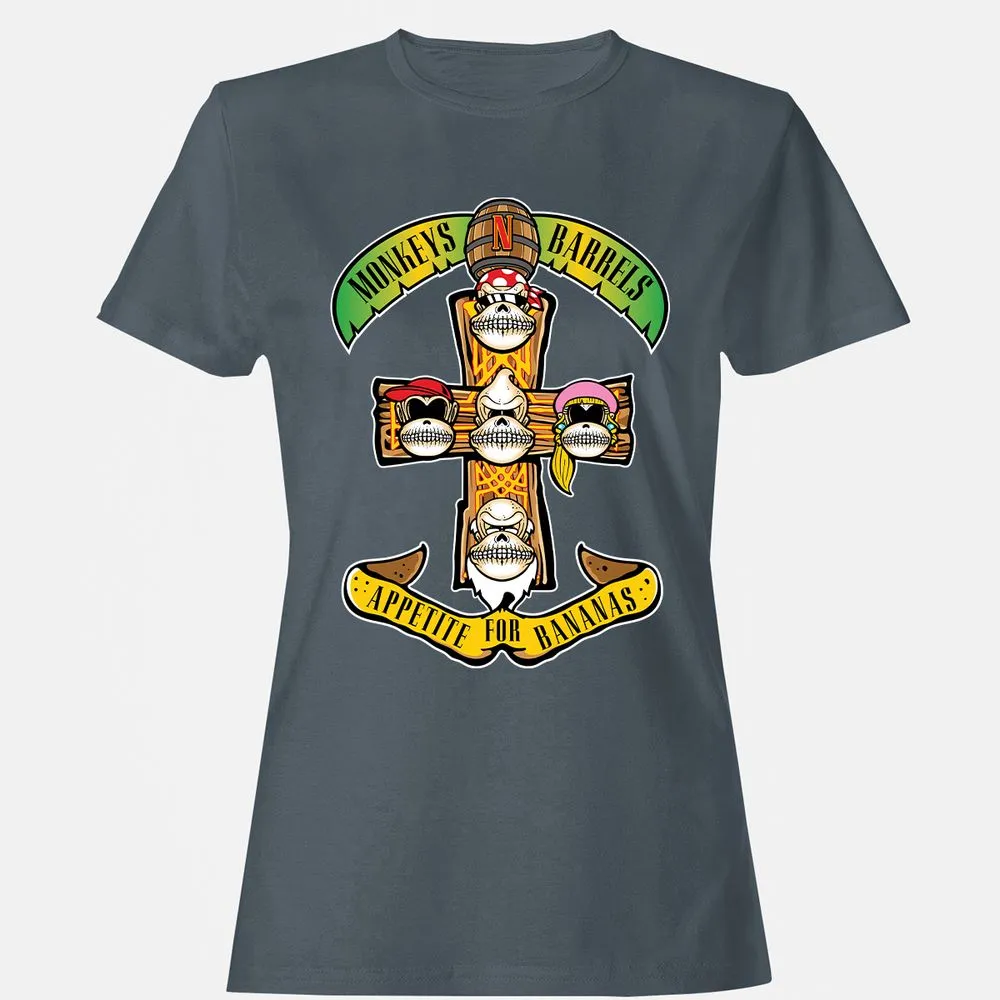 Women's T-Shirt - Y1UKQ8ZJ - Charcoal - 3