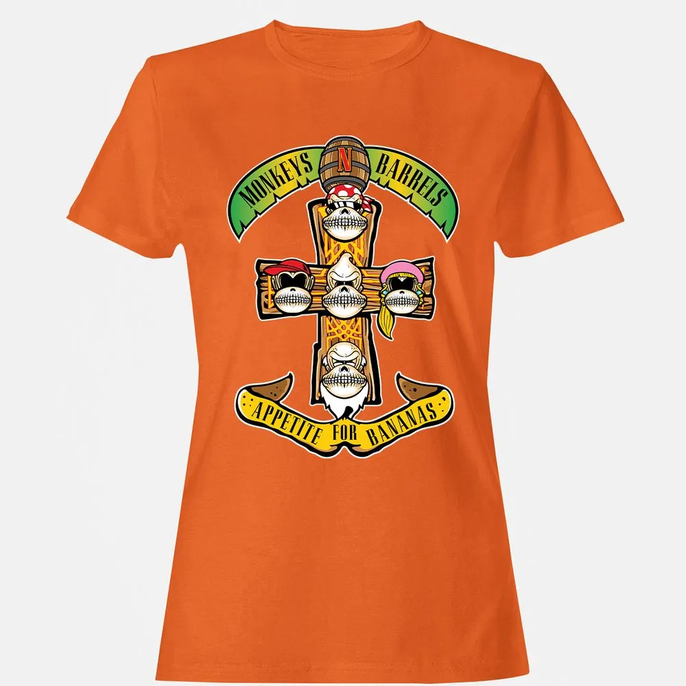 Women's T-Shirt - Y1UKQ8ZJ - Orange - 11