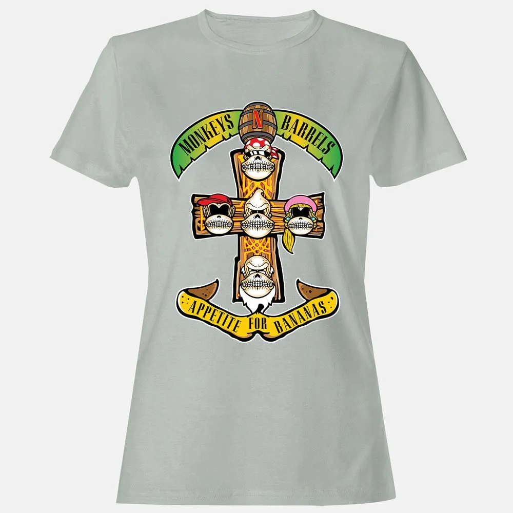 Women's T-Shirt - Y1UKQ8ZJ - Ash - 2