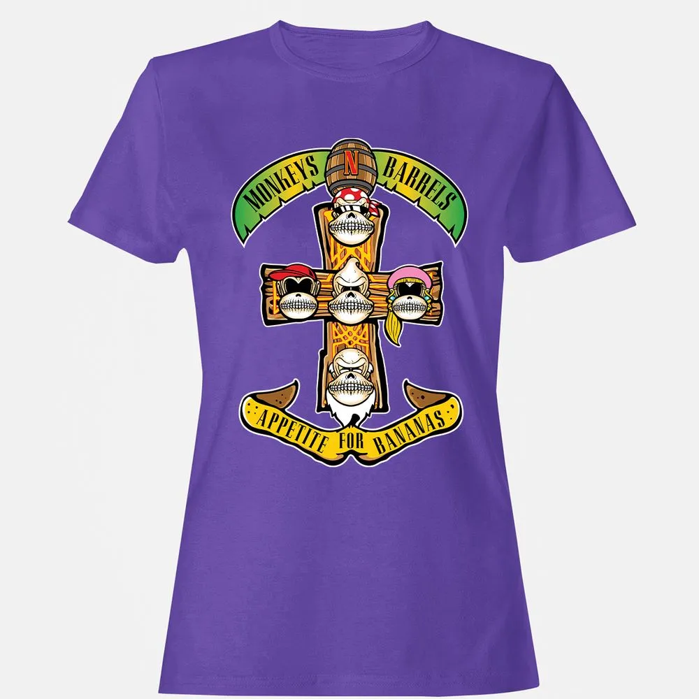 Women's T-Shirt - Y1UKQ8ZJ - Purple - 12