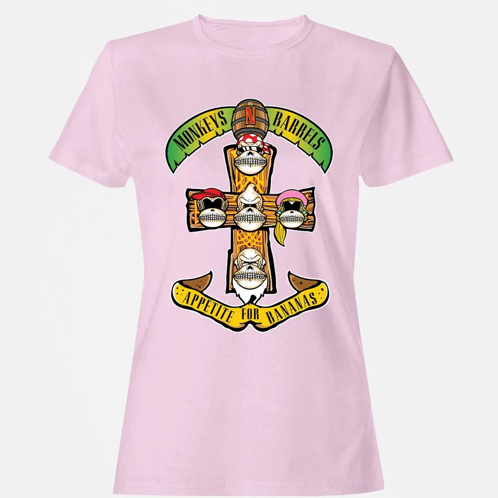 Women's T-Shirt - Y1UKQ8ZJ - Light Pink - 9