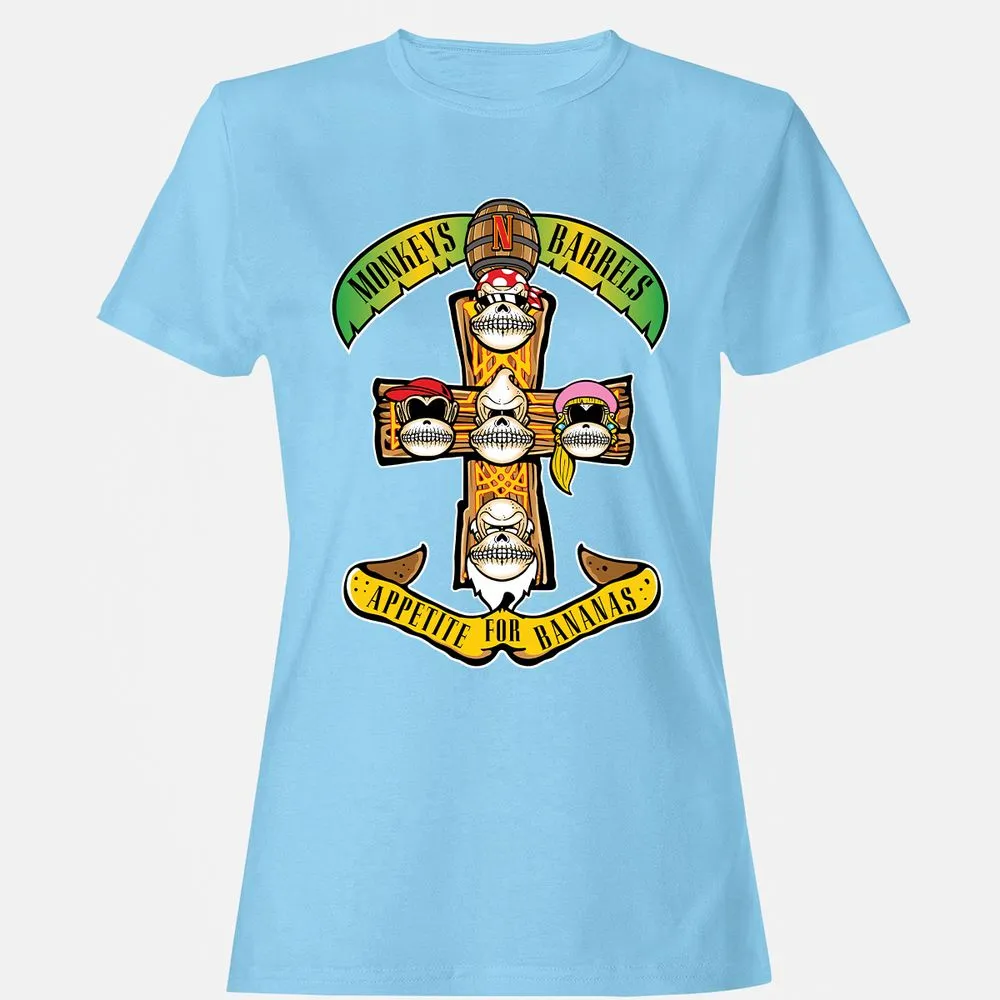 Women's T-Shirt - Y1UKQ8ZJ - Light Blue - 8