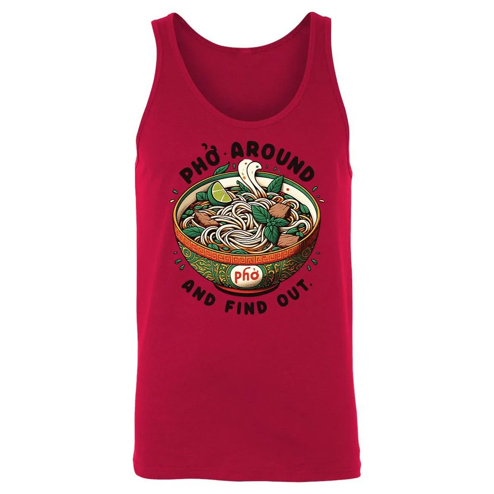 Unisex Jersey Tank - DEDQ4PBW - Red - 11