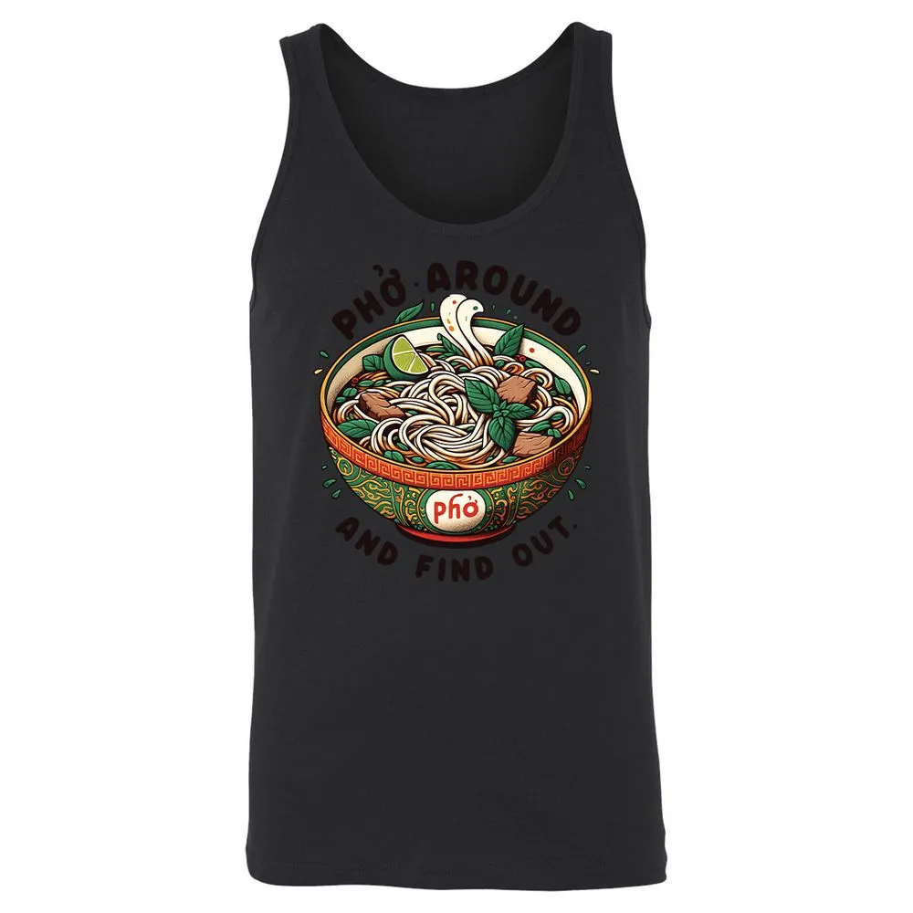 Unisex Jersey Tank - DEDQ4PBW - Black - 14