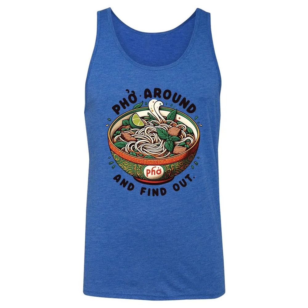 Unisex Jersey Tank - DEDQ4PBW - True Royal Triblend - 12