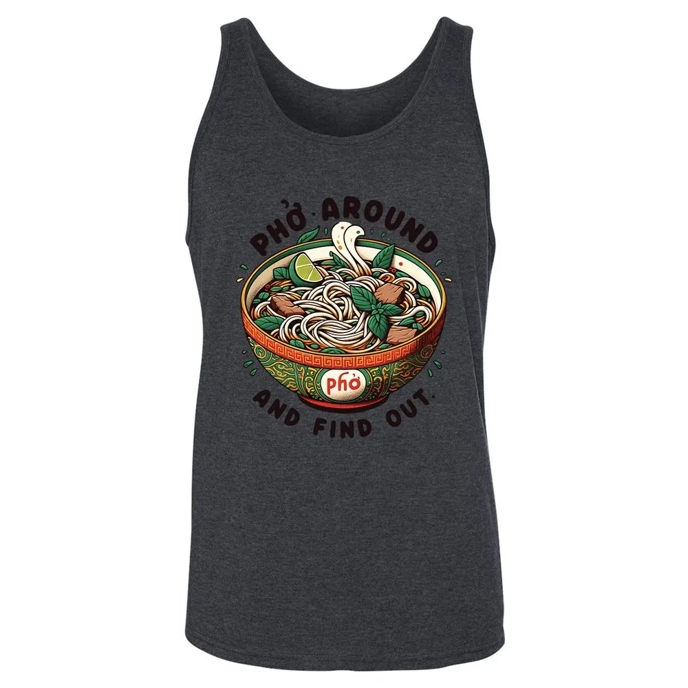 Unisex Jersey Tank - DEDQ4PBW - Dark Grey Heather - 6