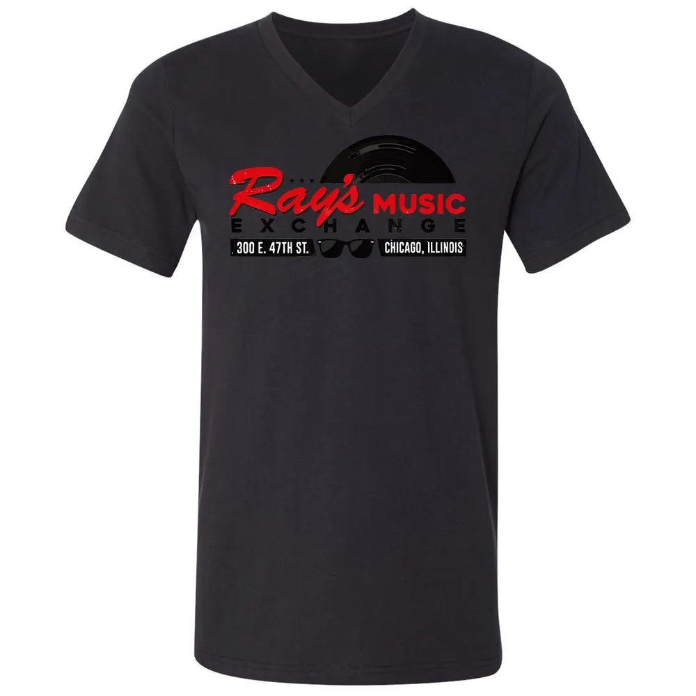 Unisex V-Neck T-Shirt - NX44KWYY - Black - 16