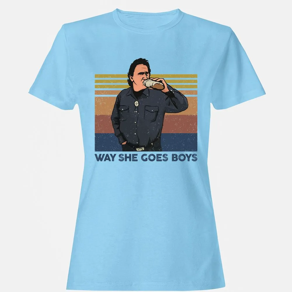 Women's T-Shirt - KTS3AWZ8 - Light Blue - 8