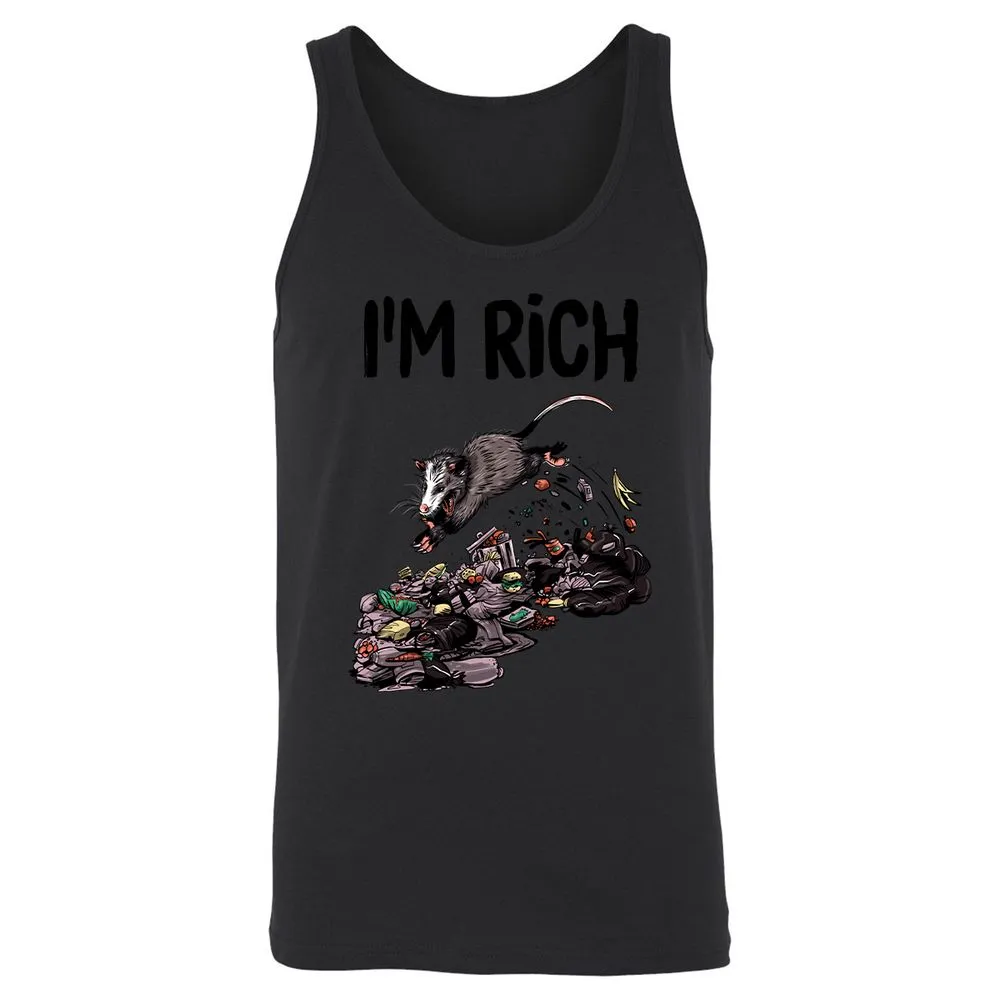 Unisex Jersey Tank - WU2YP8HN - Black - 14