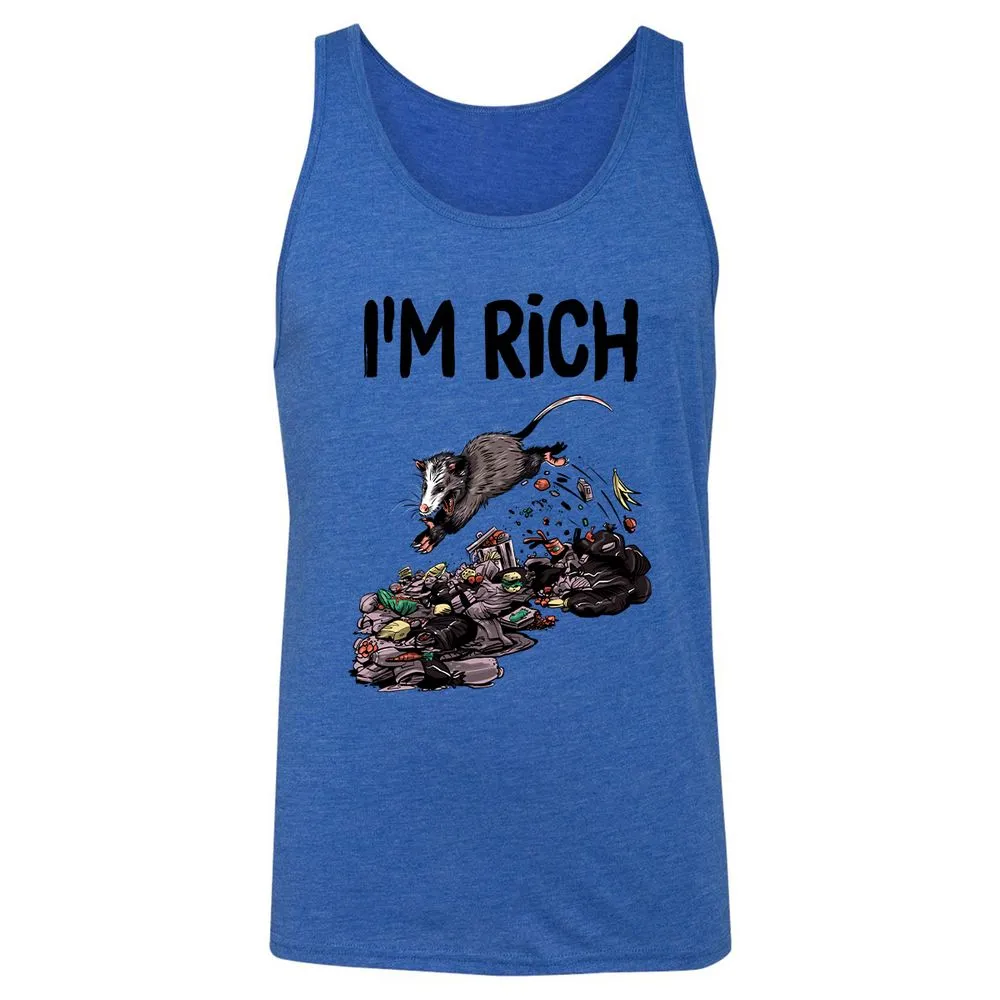 Unisex Jersey Tank - WU2YP8HN - True Royal Triblend - 12