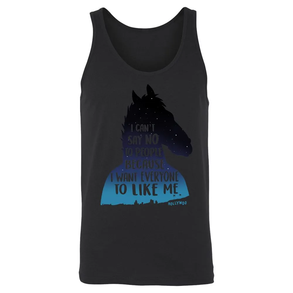 Unisex Jersey Tank - E5TQBQPD - Black - 14
