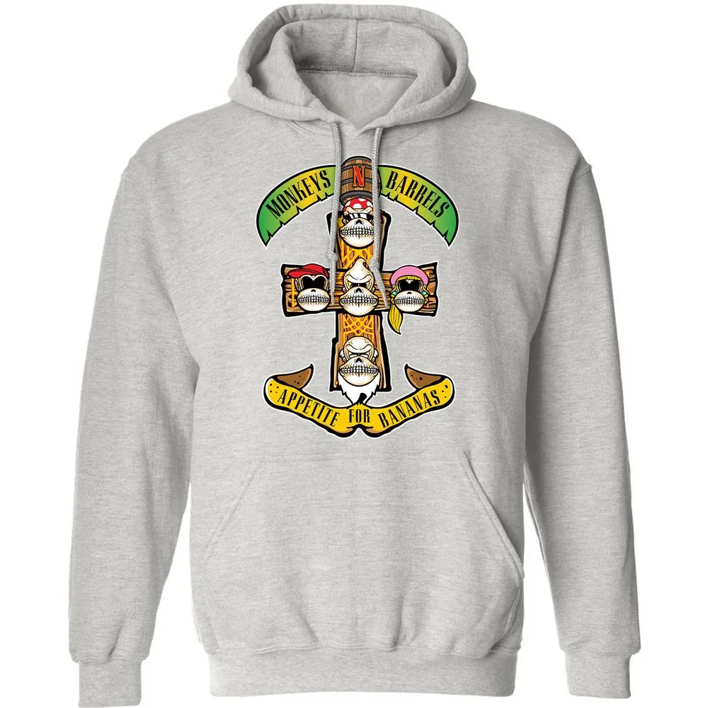 Classic Unisex Hoodie - Z66S6B6U - Ash - 2
