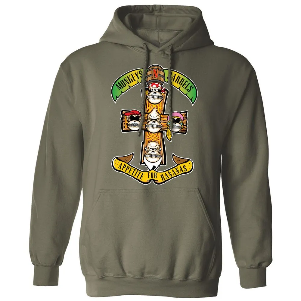 Classic Unisex Hoodie - Z66S6B6U - Military Green - 4