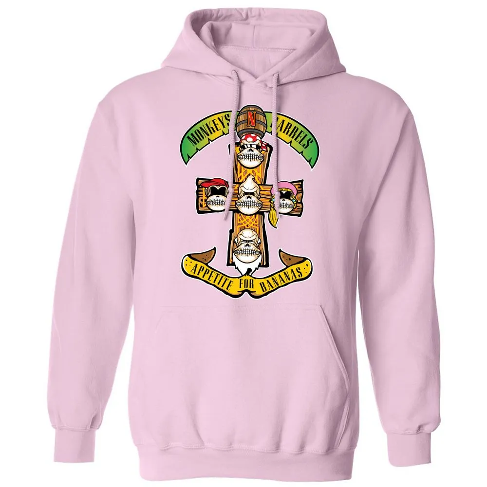 Classic Unisex Hoodie - Z66S6B6U - Light Pink - 3