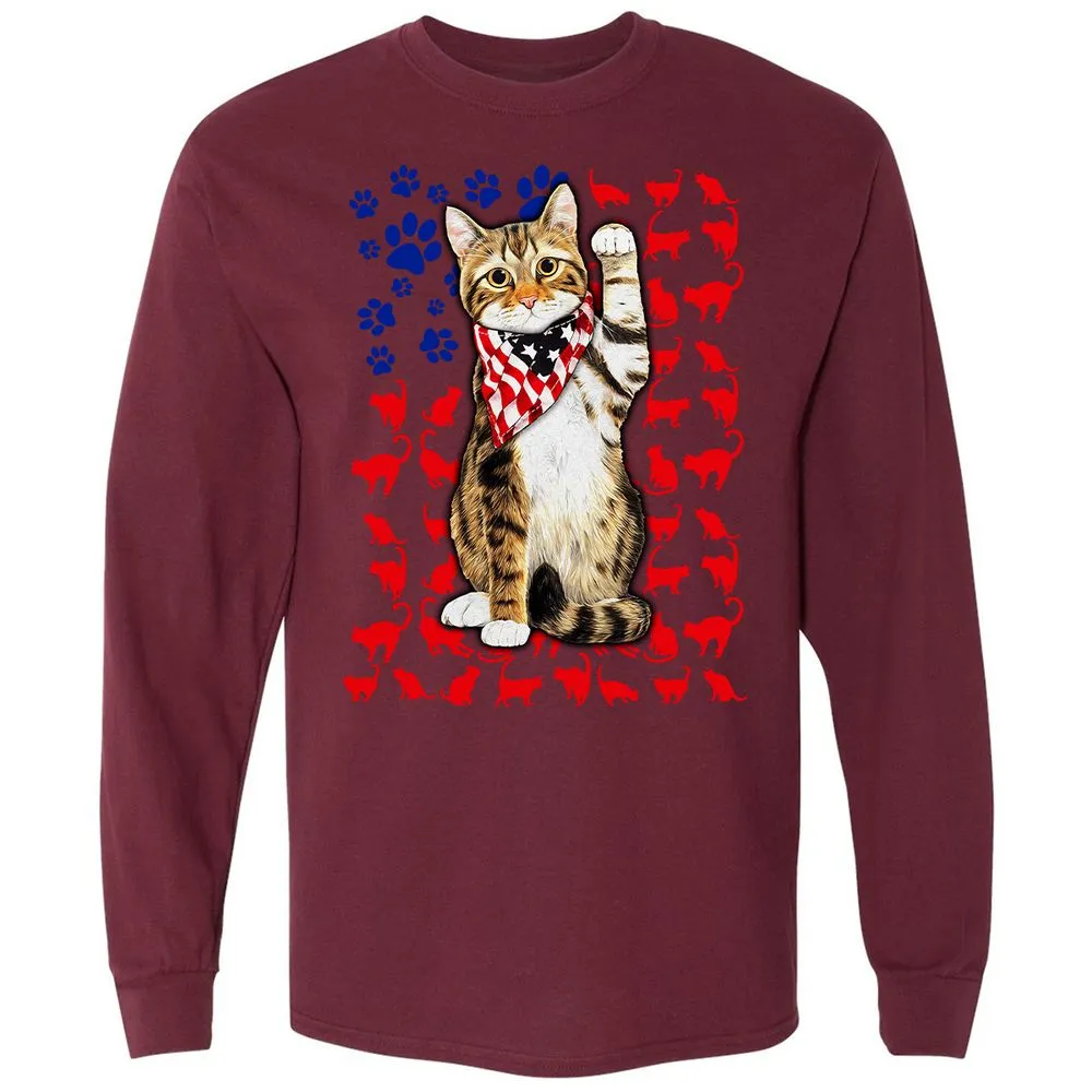 Long Sleeve T-Shirt - H71REQGH - Maroon - 11