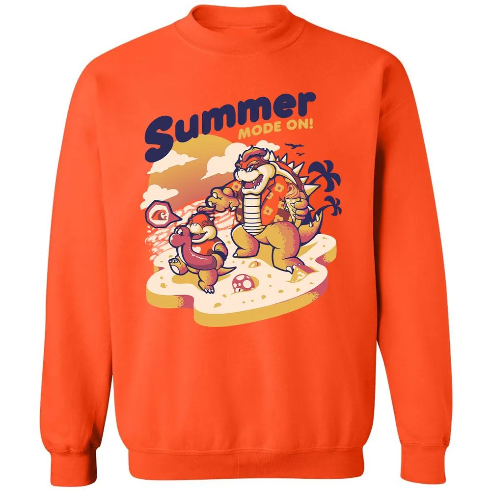 Classic Unisex Sweatshirt - LQ5SJX7B - Orange - 10