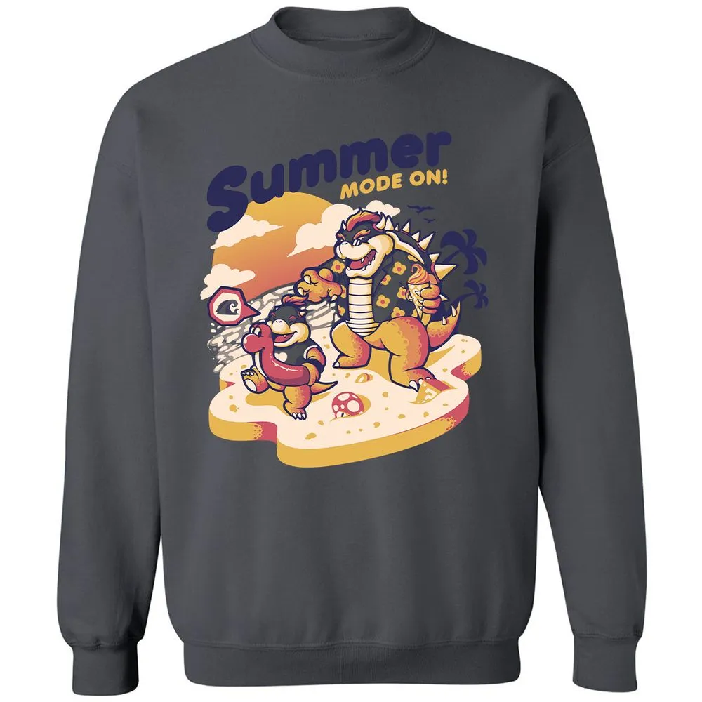 Classic Unisex Sweatshirt - LQ5SJX7B - Charcoal - 7