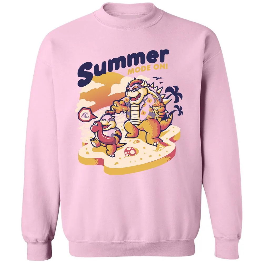 Classic Unisex Sweatshirt - LQ5SJX7B - Light Pink - 3