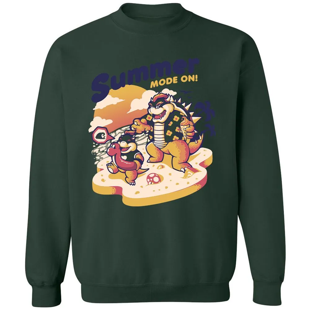 Classic Unisex Sweatshirt - LQ5SJX7B - Forest Green - 4