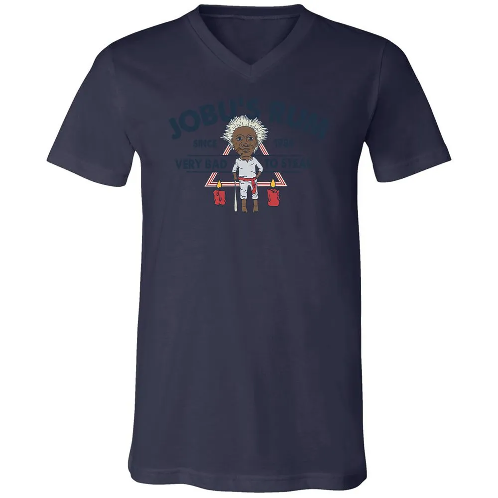 Unisex V-Neck T-Shirt - TJ724RGP - Navy - 9