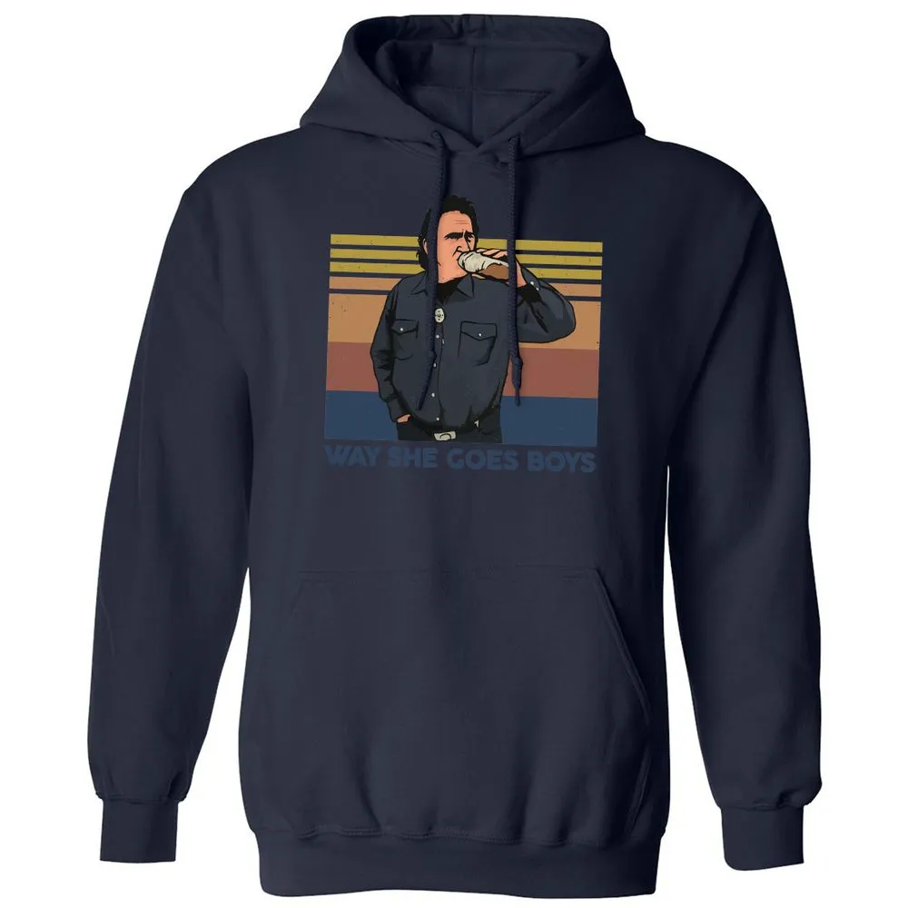 Classic Unisex Hoodie - N2AKRLYE - Navy - 8