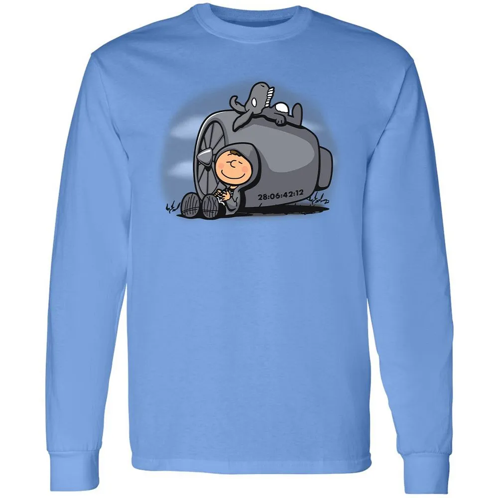 Long Sleeve T-Shirt - 87J4F2NM - Carolina Blue - 2