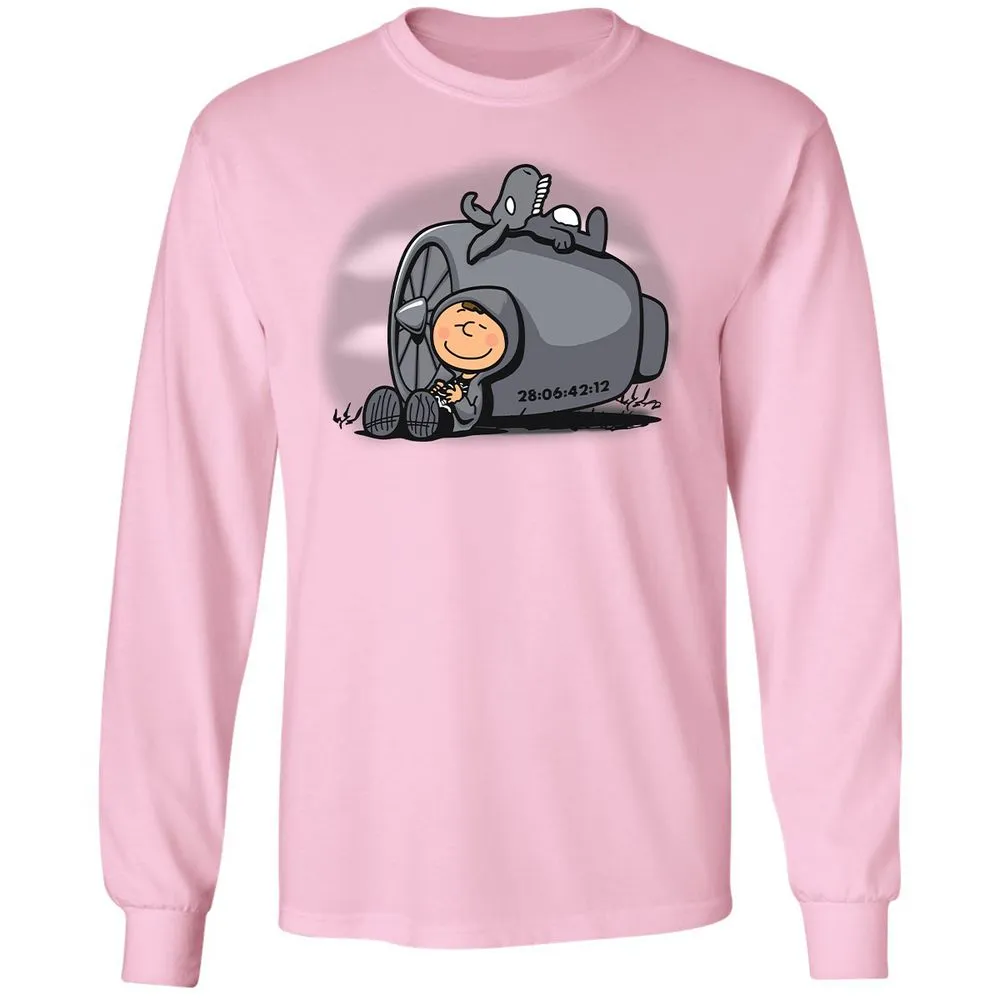 Long Sleeve T-Shirt - 87J4F2NM - Light Pink - 3