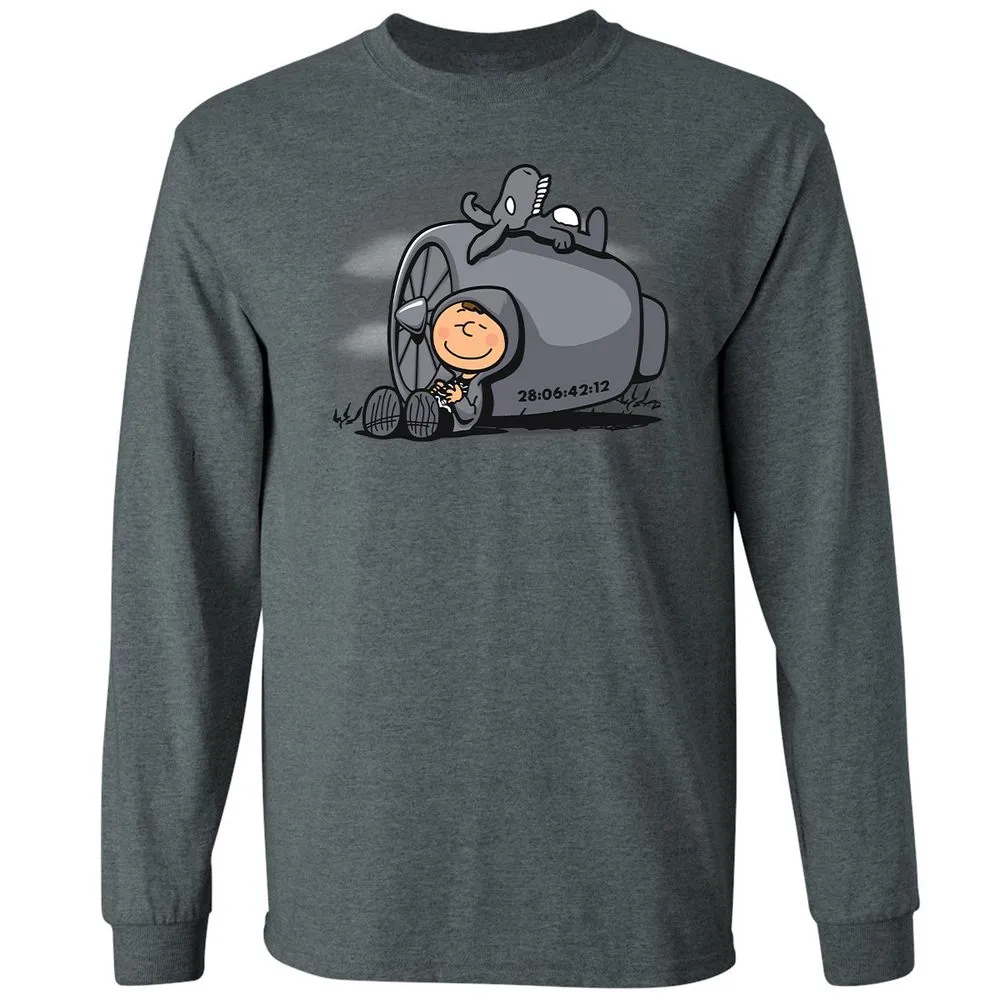 Long Sleeve T-Shirt - 87J4F2NM - Dark Heather - 15