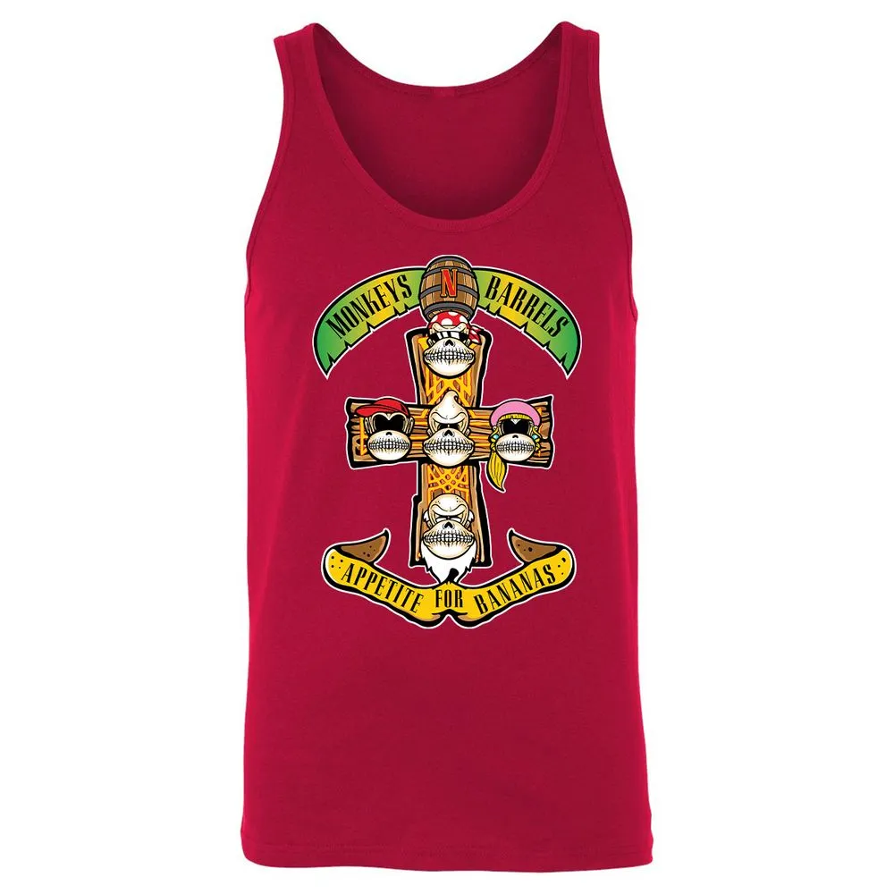 Unisex Jersey Tank - 263QXSQ1 - Red - 11