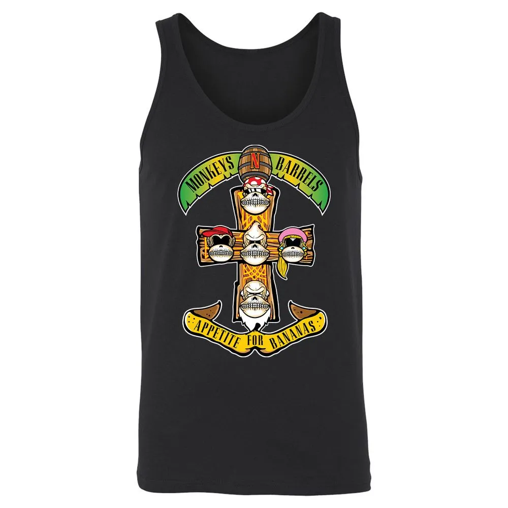 Unisex Jersey Tank - 263QXSQ1 - Black - 14