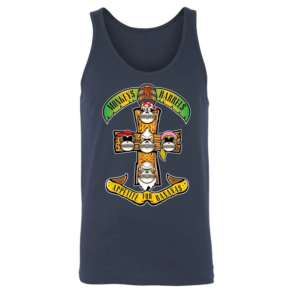 Unisex Jersey Tank - 263QXSQ1 - Navy - 8