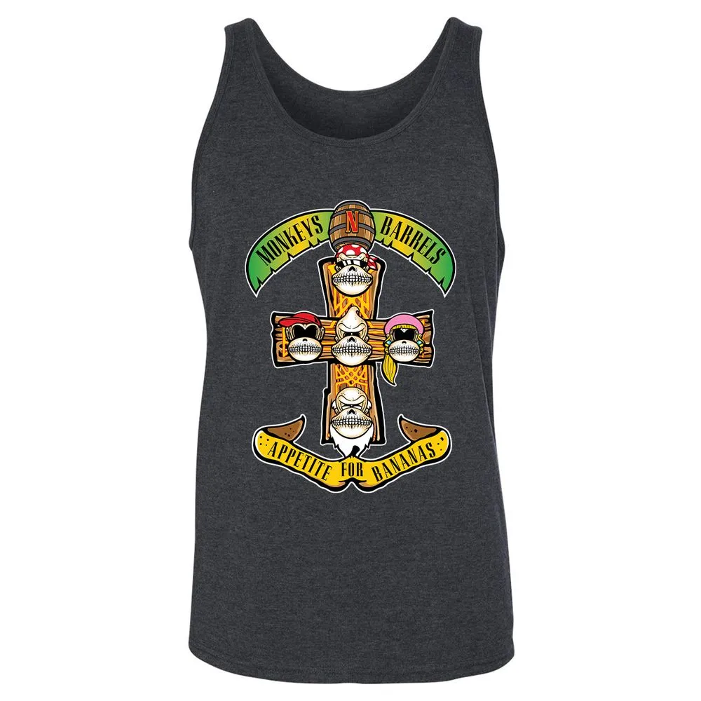 Unisex Jersey Tank - 263QXSQ1 - Dark Grey Heather - 6
