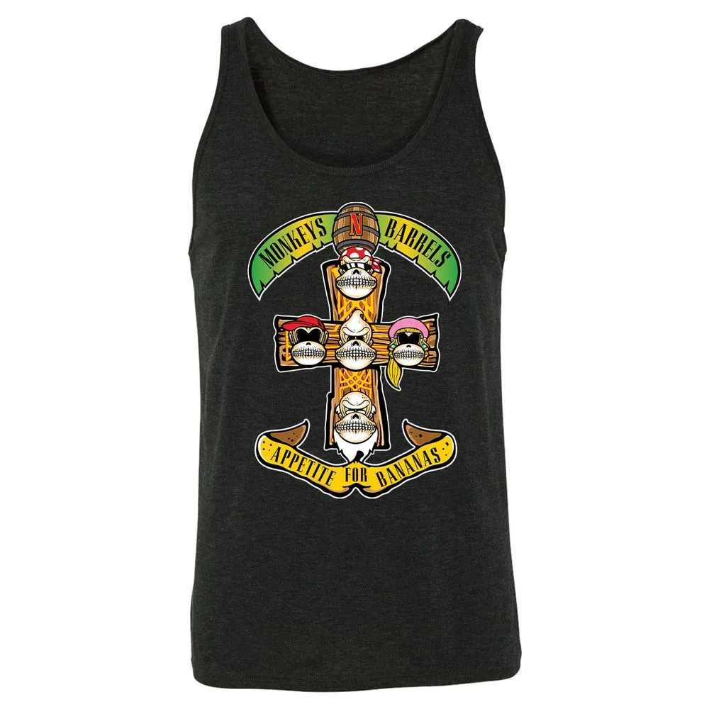 Unisex Jersey Tank - 263QXSQ1 - Charcoal Black Triblend - 5